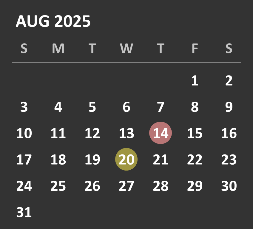 Aug 2025