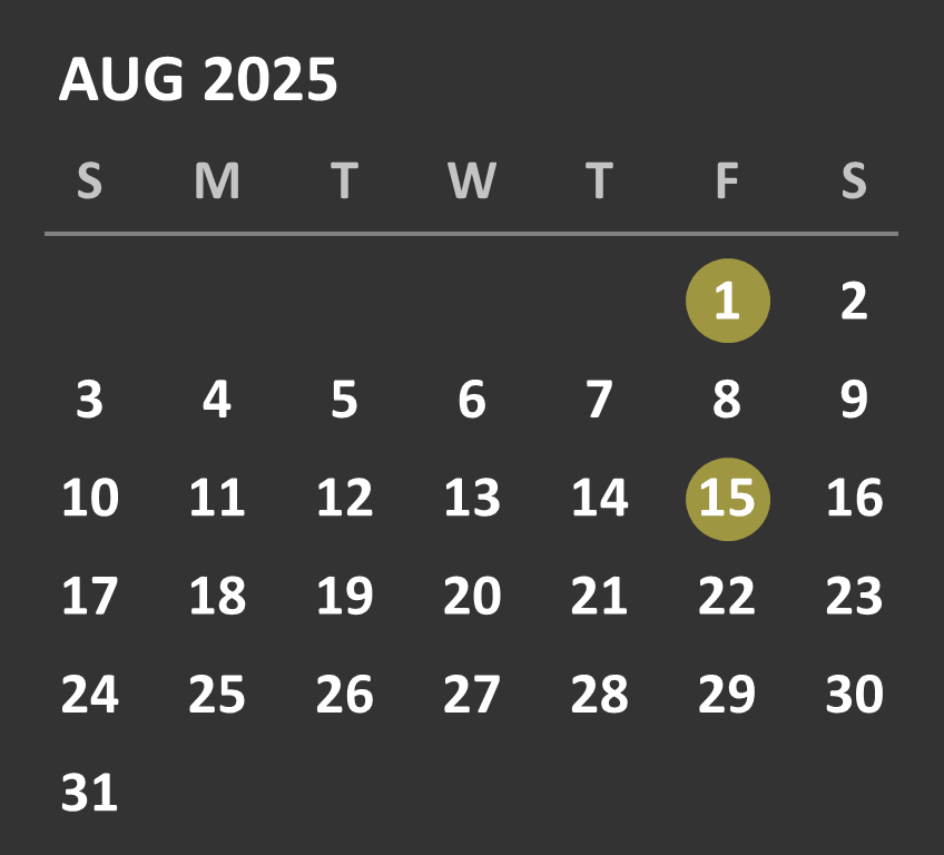 Aug 2025