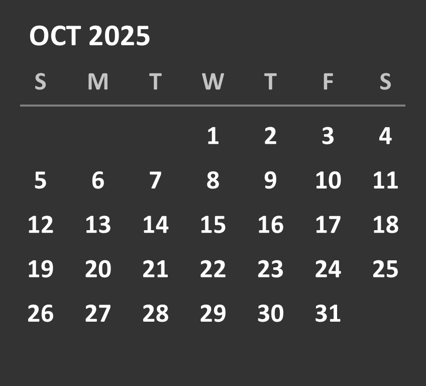 Oct 2025