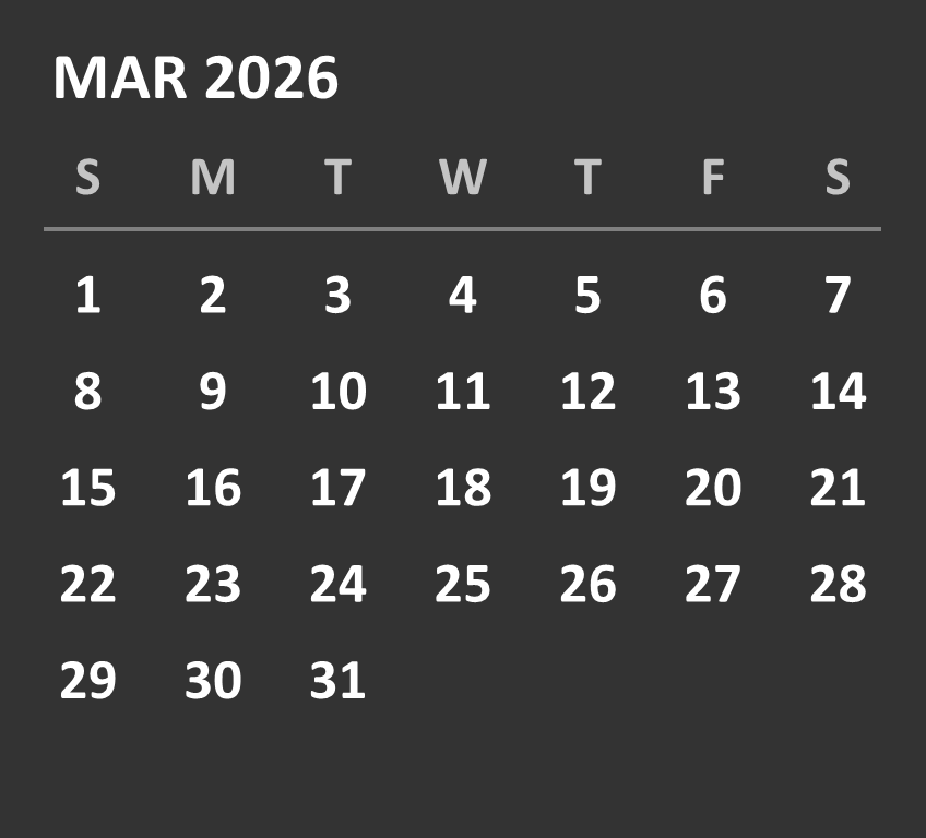 Mar 2026