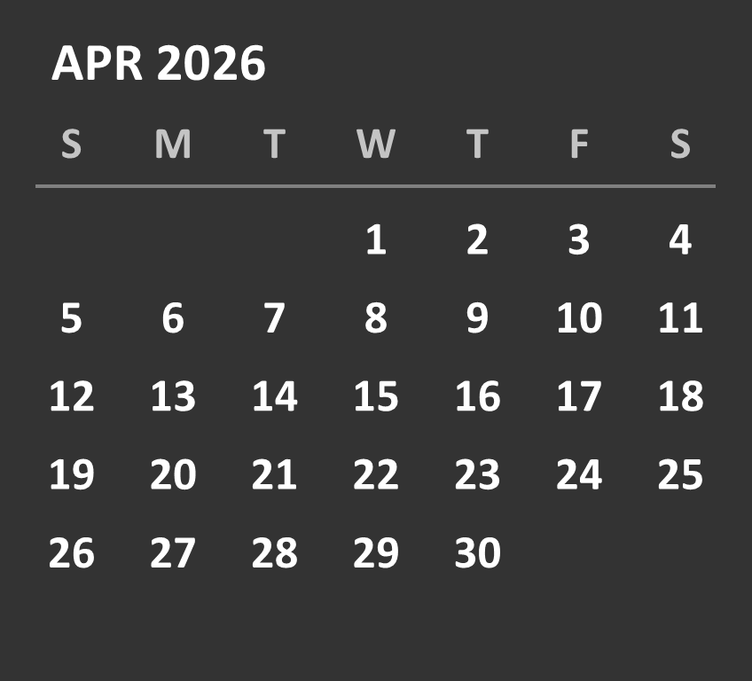 Apr 2026
